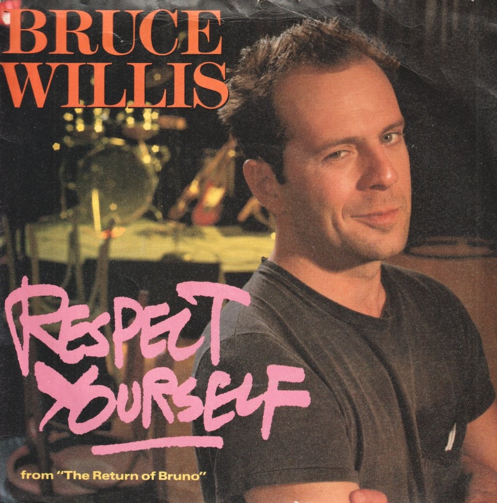 Bruce Willis Respect Yourself 7"" vinyl UK Motown 1986 pic sleeve from the return