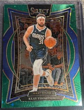2024-25 Panini Select Concourse Green Stars Prizm Klay Thompson #38 Mavericks