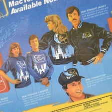 1987 McDonald's Restaurant Mac Tonight French Fry Radio T-Shirt Jacket Cap Order