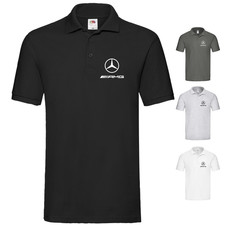Polo T-shirt Mercedes AMG Sport Car Abbigliamento Automotive Uomo Idea Regalo