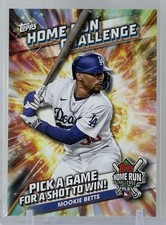 Mookie Betts 2024 Topps #HRC-13 Home Run Challenge LA Dodgers UNSCRATCHED MLB