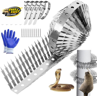 80 Inches Bird Deterrents for outside and Cat Spikes，Suitable for Pigeon Spike f