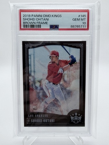2018 Panini Diamond Kings Shohei Ohtani Brown Frame PSA 10 Rookie /49