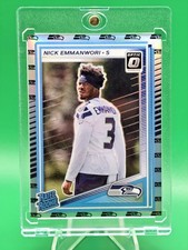 🔥Team Logo Jersey Match 2025 Donruss Optic Nick Emmanwori 3/32 Silver Rookie 🔥