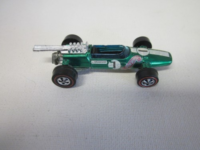 #ad HOT WHEELS REDLINE BRABHAM REPCO F 1 * GREEN COLOR amp; NEAR MINT WOW * $55.00