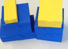 Microscope Slide Storage Box 1"x1" 2"x1" 2"x1.5" 2"x2" 3"x1.5" 3"x2" 10x10mm 3x1