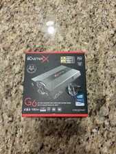 Creative Sound BlasterX G6 Portable USB DAC SBX-G6 for PC / PS4 / Switch - NEW