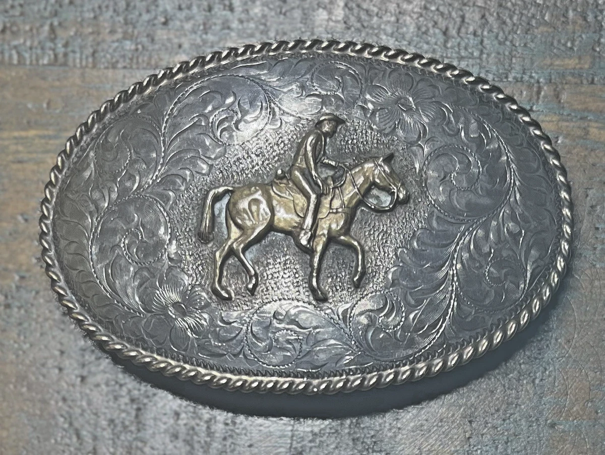 Nevada Belt Buckle In Collectible Western Americana Belt 