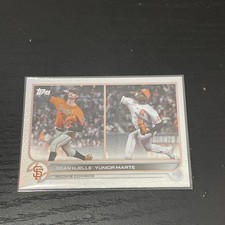 2022 Topps Series 1 Sean Hjelle/Yunior Marte San Francisco Giants #US246