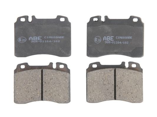 Vorderachse ABE C1M008ABE Bremsbelagsatz, Scheibenbremse FüR MERCEDES-BENZ-image