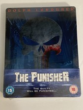 The Punisher Zavvi Exclusive Blu-Ray SteelBook Region B Import NEW Sealed OOP