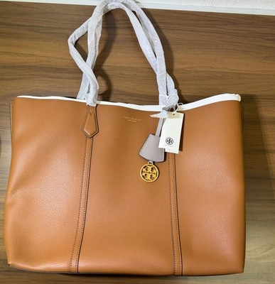 Tory Burch Women's Perry Triple Compartment Tote - Light Umber Brown, One Size