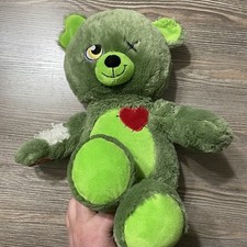 Build A Bear 25th Zombear Zombie Bear, 25th Anniversary, Halloween, Cut Tag