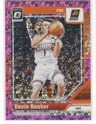 2024-25 Panini Donruss Optic Devin Booker #11 - Pink Disco /25 Phoenix Suns