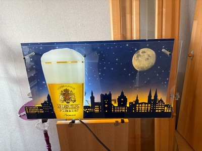 Seltene Wolters Pilsener Neonlampe