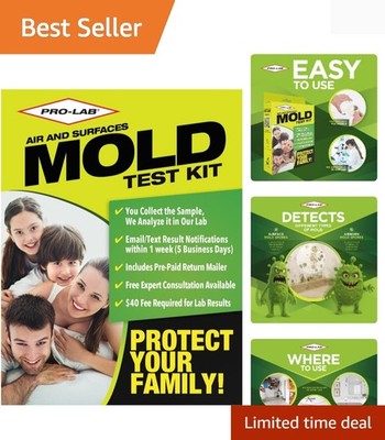 DIY Mold  Kit for Home Air Quality, Comprehensive Mold Detection with Expert ...