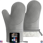 GORILLA GRIP Silicone Oven Mitts - BPA-Free, Heat Resistant, Waterproof, 2-Pack