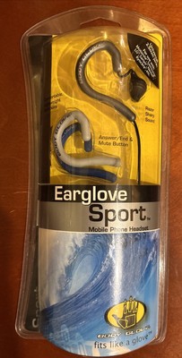 Body Glove Earglove SPORT Mobile Phone Headset 2.5mm Uni Jack NEW Sealed 
