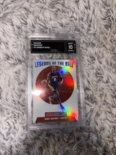 2019 PANINI HOOPS LEGENDS OF THE BALL #10 KOBE BRYANT GMA 10