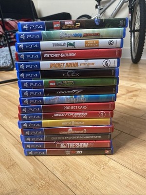 16 Ps4 Games All Cleaned Used 10 To 20 Hours