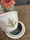 Pfaltzgraff Naturewood Ceramic Dry Measuring Cups Set Floral White/Green 4pc — photo 7