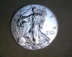 2017 SILVER EAGLE IN BRILLIANT UNCIRCULATED