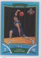 2008-09 Bowman Draft Picks & Stars Chrome Blue Refractor 93/99 Kosta Koufos 0q0