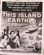 Vintage 1955 This Island Earth 8x10 Movie Promo Photo Sci-Fi Metaluna Mutant