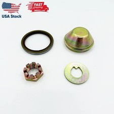 Wheel Hub Set Front Nut Oil Seal Washer Cap For Isuzu Npr Nqr Npr-hd 95-24