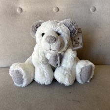 Aurora Polar Bear Plush 2019 with Gray Earmuffs and Scarf Sitting 11" NWTS