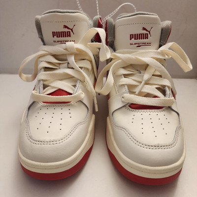 Size 6 - PUMA Slipstream Suede FS White Intense Red
