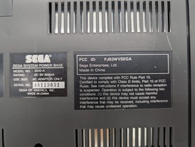 Sega Master System Console Bundle w/ Controller, Cables & Altered Beast Game