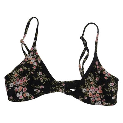 H&M, Bikinioberteil, Größe: 38, Schwarz/Mehrfarbig #YNW