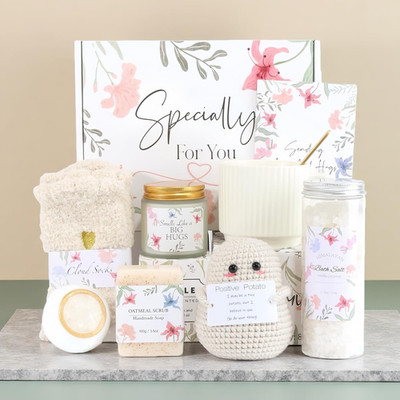 Get Well Soon Gifts Baskets for Women Self Care Gifts, Spa Care Package after Su