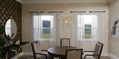 Quoizel MAP5028 Maple 6 Light 29"W Abstract Chandelier - Black - Picture 7 of 9