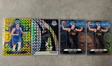 2023-24 Mosaic Basketball Silver and Yellow Mosaic Prizm Elevate Nikola Jokic #5