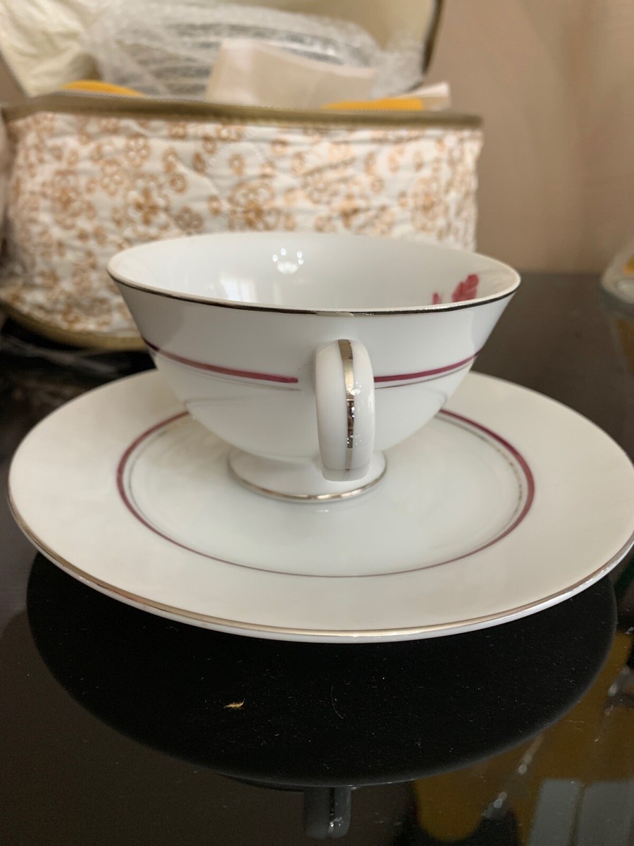 yu-ka YAMAKA China Footed Cup & Saucer Set Wedding Rose 2016 Stet