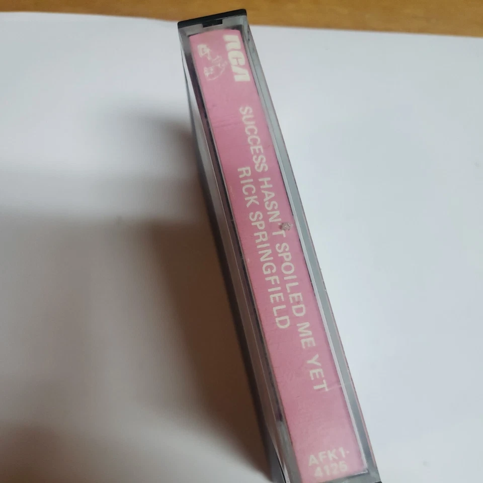 Rick Springfield success hasnt spoiled me yet cassette - Image 2 of 3