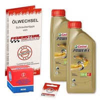 Honda Cbr 250 R (MC41) 11-13, Castrol 10W40 ÖL + Miw ÖLfilter, MotoröL Set