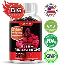 Ultra Testosterona - Tribulus Terrestris - Potenciador de testosterona y constructor muscular