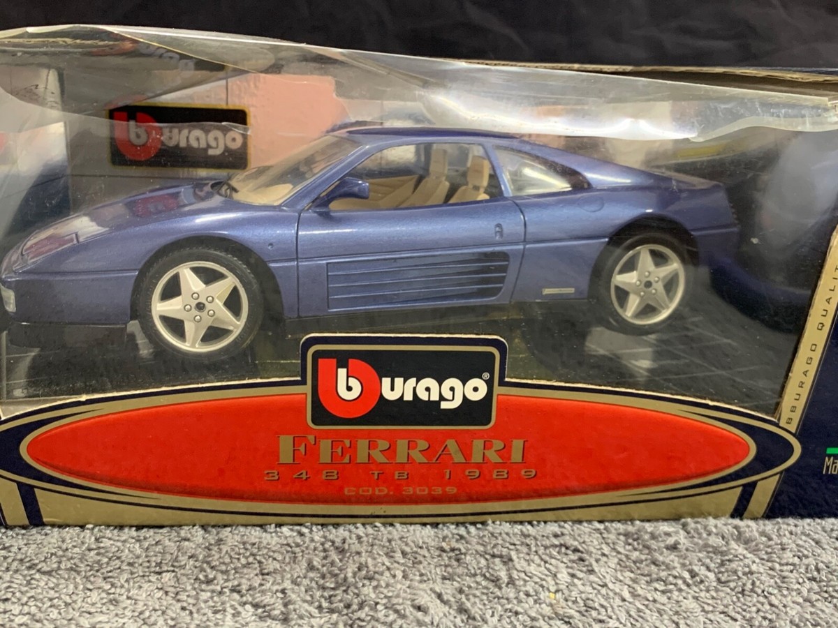 Ferrari 348 TB 1989 code 3039 Die Cast 1:18 Burago special Ferrari 348 TB 1989 code 3039 Die Cast 1:18 Burago special
