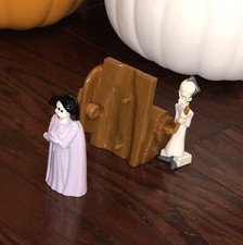 1990s 3pc TOONSYLVANIA Dr. Vic Frankenstein Bride Table WORKING Burger King Toy