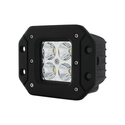 3" LED Square Pod Flush Mount Spot Light Boat Work Truck Grill Bumper Off Road - Picture 1 of 6