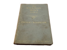 Hillman Minx 10 humber 80 MK IV 4 1949 - 51 workshop owners manual - 025