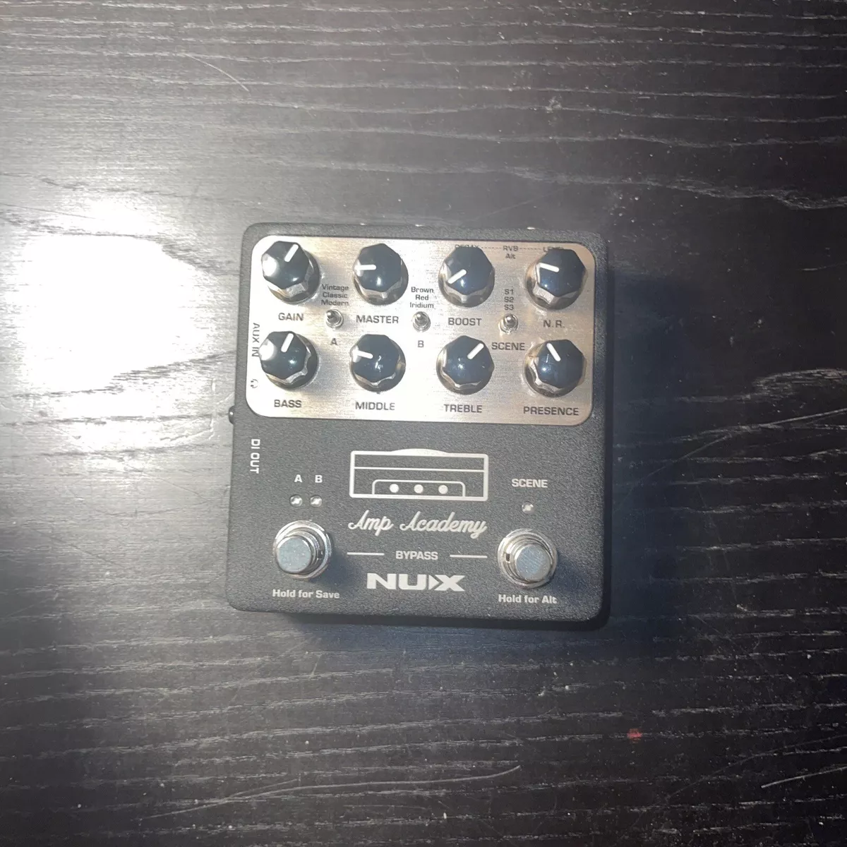 NUX AMP ACADEMY (NGS-6) Stompbox Amplifier Modeler Effect Pedal