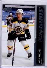 2021-22 Series 1 Jack Ahcan Young Guns Rookie Card # 217