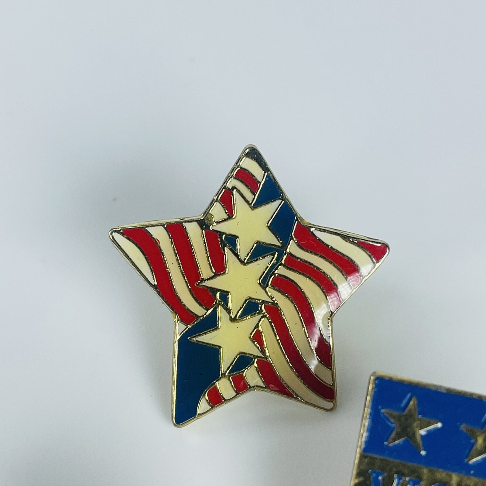 1996 Republican National Committee Presidential Political Hat Lapel Pin Lot VTG
