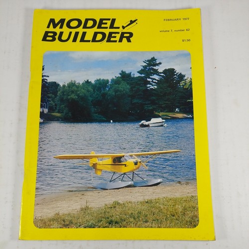Model Builder Magazine Feb 1977 Vol 7 No 62 Fokker TV, Tupolev ANT-2, Sealanders - Picture 1 of 12