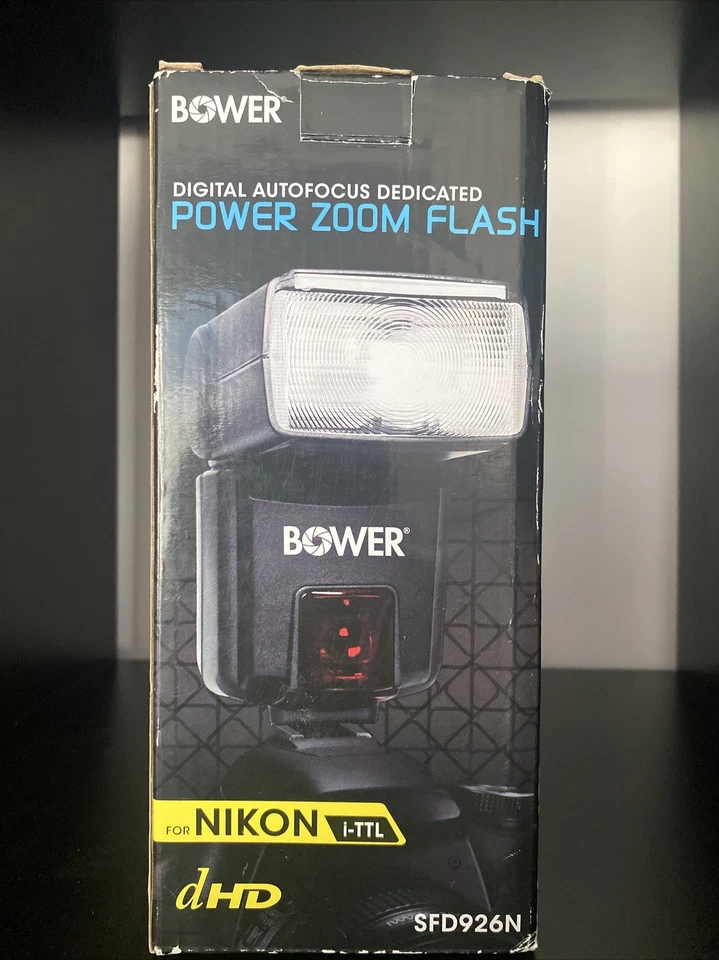 Bower SFD926N Nikon i-TTL Power Zoom Flash - Image 4 of 4