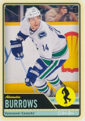 2012-13 O-Pee-Chee #25 ALEXANDRE BURROWS - Vancouver Canucks